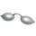 Silberne Solariumbrille mit UV-Schutz & Komfort-Silikonband - Ideal für Sonnenstudio