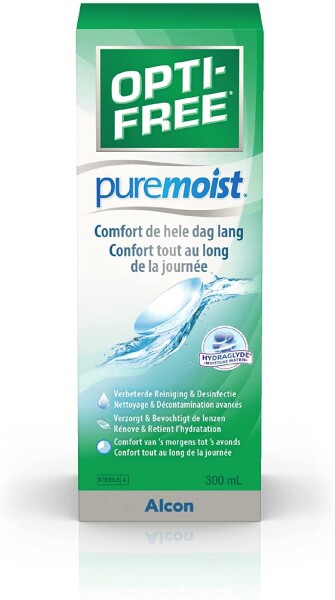 OPTI-FREE PureMoist Kontaktlinsenpflege - Einzelflasche 300 ml