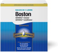 Bausch und Lomb Boston Advance Multipack für harte Linsen: 3x30 ml Kontaktlinsenreiniger, 3x120 ml Aufbewahrungsflüssigkeit