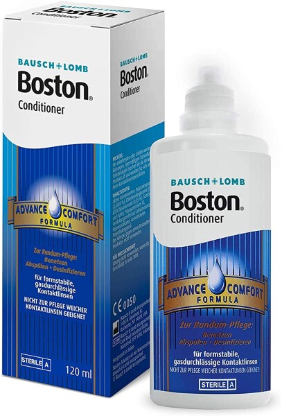 120 ml Bausch und Lomb Boston Conditioner - Rundum-Pflege für harte Kontaktlinsen