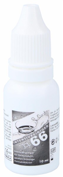 Intensivreiniger CL 66 für formstabile Kontaktlinsen, 10 ml