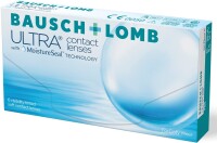 Bausch und Lomb Ultra, sphärische Monatslinsen, weiche Kontaktlinsen, 6 Stück