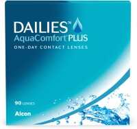 Alcon Dailies AquaComfort Plus Tageslinsen weich, 90er...