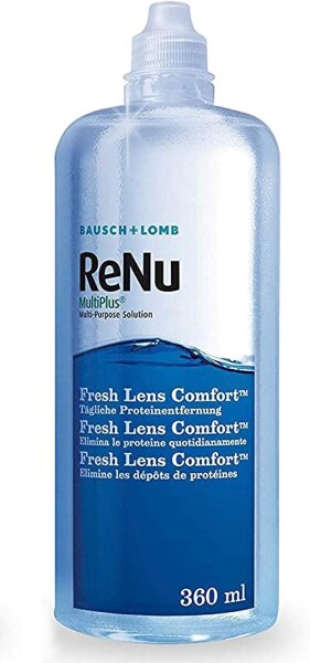 Bausch + Lomb ReNu Multiplus Kombilösung - weiche Kontaktlinsen, 360 ml ohne Verpackung
