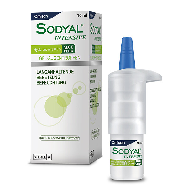 Augentropfen für langanhaltende Befeuchtung - Omisan SODYAL INTENSIVE 10 ml