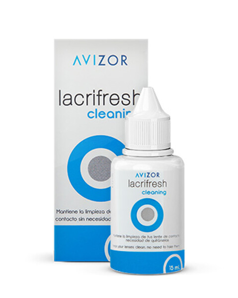 Augentropen zur Benetzung und Reinigung von Kontaktlinsen AVIZOR Lacrifresh Cleaning 15 ml