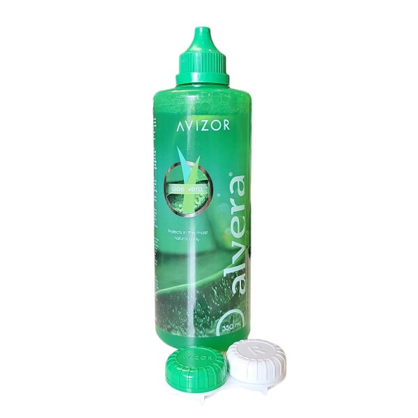 AVIZOR Alvera Kontaktlinsenflüssigkeit für weiche Kontaktlinsen 350 ml ohne Verpackung