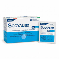 Sodyal Lid Einweg-Augentücher mit Hyaluronsäure...