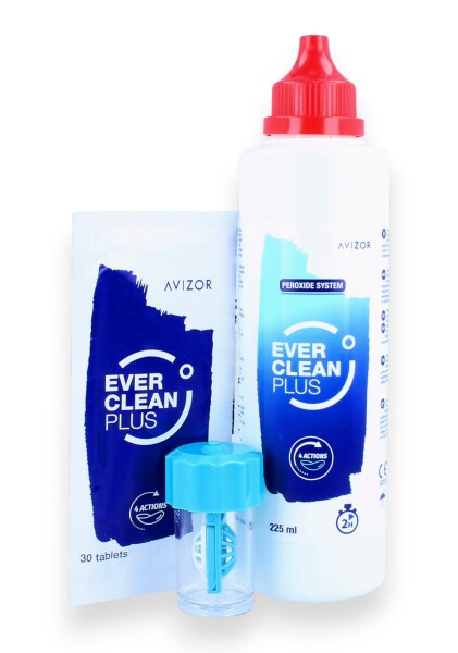 Avizor Ever Clean Plus 225 ml + 30 Tabletten mit Behälter OV