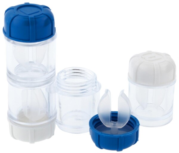 Antimikrobieller Kontaktlinsenbehälter für formstabile (harte) Kontaktlinsen (SynergiGP)