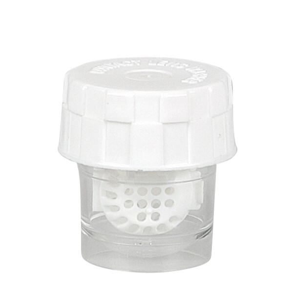 Kontaktlinsenbehälter mit Körbchen - Waschmaschine für Kontaktlinsen in Weiß