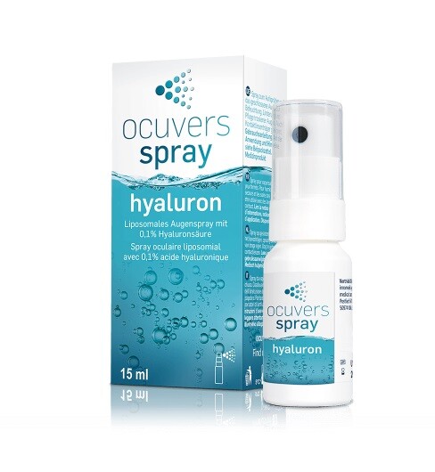 Ocuvers Augenspray Hyaluron mit 0,1% Hyaluronsäure